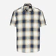 Рубашка хлопковая летняя мужская Camel Active Shortsleeve Shirt 409252-5S52-48 2XL Темно-синяя в клетку (4064478957842) - изображение 6