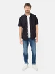 Рубашка летняя мужская Camel Active Shortsleeve Shirt 409256-5S56-48 XL Темно-синяя (4064478958238) - изображение 3