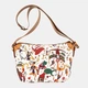 Torebka crossbody damska materiałowa mała Piero Guidi Matilde L10084038 90 Biała (800070359110) - obraz 4