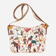 Torebka crossbody damska materiałowa Piero Guidi Beatrice 21AF11985 98 Biała (800070359111) - obraz 4