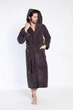 Халат чоловічий з капюшоном Nusa 2805, L/XL, Коричневий - зображення 4