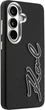 Чохол Karl Lagerfeld Grained Signature Metal Resin Logo для Samsung Galaxy S26 Black (KLHCS26SPGFKSRSK) - зображення 4