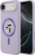 Чохол Karl Lagerfeld Liquid Silicone Karl and Choupette MagSafe для Apple iPhone Air Purple (KLHMP17MSCMKCRHU) - зображення 1