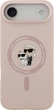 Чохол Karl Lagerfeld Liquid Silicone Karl and Choupette MagSafe для Apple iPhone Air Pink (KLHMP17MSCMKCRHP) - зображення 2