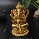 Статуэтка Ганеша RESTEQ — фигурка для интерьера Ganesha 4x4x7 см, декоративный элемент для дома и офиса, символ удачи и - изображение 3