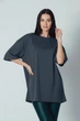 Жіноча футболка оверсайз графіт - VAMPASUE - L/XL - 500031 - изображение 3