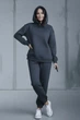 Жіночий Трикотажний Костюм графіт Mika - VAMPASUE - M/L - изображение 3
