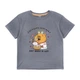Футболка для дівчинки з принтом Capybara Dexter`s 116 Сірий (152530-116-sm) - изображение 1