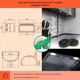 Вытяжка кухонная KLARSTEIN Camila 52 397 м³/ч 70 Вт (10041345) - изображение 5