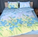 Простирадло без резинки Бязь Summer Field 150*220 см Блакитний - зображення 4
