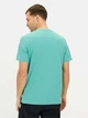 Футболка хлопковая длинная мужская Camel Active T-Shirt 1/2 Arm 409700-5T02-71 S Бирюзовая с принтом (4064478972142) - изображение 2