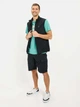Футболка хлопковая длинная мужская Camel Active T-Shirt 1/2 Arm 409700-5T02-71 S Бирюзовая с принтом (4064478972142) - изображение 3