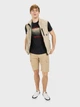 Футболка хлопковая длинная мужская Camel Active T-Shirt 1/2 409700-5T17-48 L Темно-синяя с принтом (4064478973811) - изображение 3