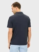 Поло длинное мужское Camel Active Polo 1/2 Arm 409920-5P44-48 S Темно-синее (4064478971077) - изображение 2