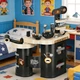 Игровой набор парикмахера Барбершоп с функциональным феном и машинкой для стрижки 34 элемента - изображение 6
