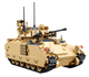 Военный конструктор танк с фигурками и подвижными деталями M3A3 Bradley Sluban ModelBricks 905 деталей - изображение 2