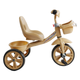 Триколісний дитячий велосипед від 2 до 4 років з кошиками Колеса EVA Best Trike Українське озвучування Бежевий - зображення 3