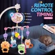 Музыкальный мобиль с проектором и пультом Карусель на кроватку WToys Розовый - изображение 4