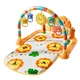 Развивающий коврик для малышей с дугой и пианино Подсветка Мелодии Лев Оранжевый - изображение 2