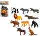 Набор животных для детей Дикие животные Animal World 10 шт - изображение 5