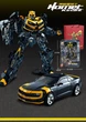 Робот Трансформер Бамблби Автобот Bumblebee Robot Autobot с шарнирными конечностями 28 см Черный - изображение 2