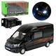 Металева машинка дитяча з ефектами Інерційна Ford Transit Автопром Classic Чорний - зображення 7
