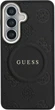 Чохол Guess Saffiano Peony Embossed Ring MagSafe для Samsung Galaxy S26 Plus Black (GUHMS26MPSAMSECK) - зображення 2