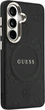 Чохол Guess Saffiano Peony Embossed Ring MagSafe для Samsung Galaxy S26 Plus Black (GUHMS26MPSAMSECK) - зображення 4