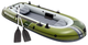 Надувная Лодка Интекс Intex Seahawk 3 с надувными сиденьями 295 x 137 x 43 см Трёхместная - изображение 1