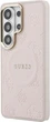 Чохол Guess Saffiano Peony Embossed Ring MagSafe для Samsung Galaxy S26 Ultra Pink (GUHMS26LPSAMSECP) - зображення 3