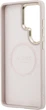 Чохол Guess Saffiano Peony Embossed Ring MagSafe для Samsung Galaxy S26 Ultra Pink (GUHMS26LPSAMSECP) - зображення 7