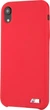 Etui BMW Hardcase Silicone do Apple iPhone XR Red (BMHCI61MSILRE) - obraz 1
