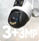 Уличная 4G IP камера видеонаблюдения с двумя объективами IMOU Cruiser Dual 2C 4G, 6МП - изображение 4