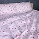 Простирадло MirSon Бязь 17-0963 Tiny Hearts 200x220 см (2200013258841) - зображення 2