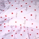 Простирадло MirSon Бязь 17-0963 Tiny Hearts 200x220 см (2200013258841) - зображення 6