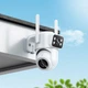 Камера видеонаблюдения HOCO D9 outdoor PTZ HD camera |Full HD 2MP, WiFi 2.4G, IP65| White - изображение 7