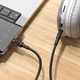Аудіокабель Borofone BL25B Nice Type-C – AUX 3.5 мм 1 м чорний - изображение 8