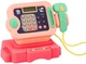 Kasa fiskalna LeanToys nauka liczenia z efektami 31 elementów Różowa 628233 (5905991015031) - obraz 2