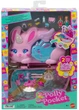 Zestaw do zabawy Mattel Polly Pocket kompaktowa torebka Bunny Fun 2w1 z akcesoriami 16 elementów 731572 (194735305599) - obraz 1