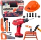 Zestaw narzędzi LeanToys dla majsterkowicza w skrzynce 55 elementów 700045 (5905991060475) - obraz 2