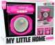 Pralka zabawkowa LeanToys My Little Home z akcesoriami i efektami 8 elementów 714143 (5905991061205) - obraz 1