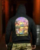 Худі Crop з принтом The Operator чорне розмір L - зображення 4