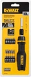 Викрутка телескопічна DeWalt з бітами 11 шт. (DWHT68001-0) - зображення 1