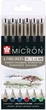 Zestaw linerów Sakura Pigma Micron 05 6 szt (8712079421762) - obraz 1