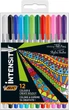 Zestaw linerów BIC Intensity Pastel 12 szt (3086123538818) - obraz 1