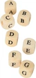 Набір кубиків Small Foot Wooden Letter Bead Necklace Making 300 шт 7553 (4020972075536) - зображення 4