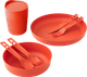 Zestaw naczyń Sea To Summit Passage Dinnerware Set dla 1 osoby 7 szt. Spicy Orange (STS ACK037051-120820) - obraz 1
