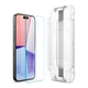 Защитное стекло Spigen Glass tR EZ Fit для iPhone 15/16 (Clear) 2 шт. - изображение 4