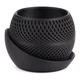 Кашпо h3li0 Drift Planter (Black) 720 мл - изображение 1