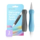 Держатель Paperlike Pencil Grip V2 (Blue/Charcoal Grey) - изображение 1